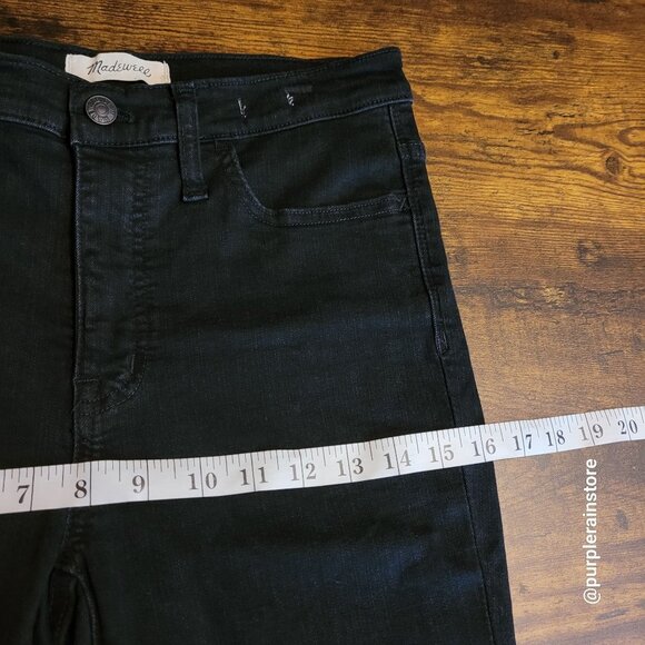 Madewell Jeans 28 Roadtripper Mid Rise Tummy Control Slimming Bennet Wash G7392 - Picture 9 of 14